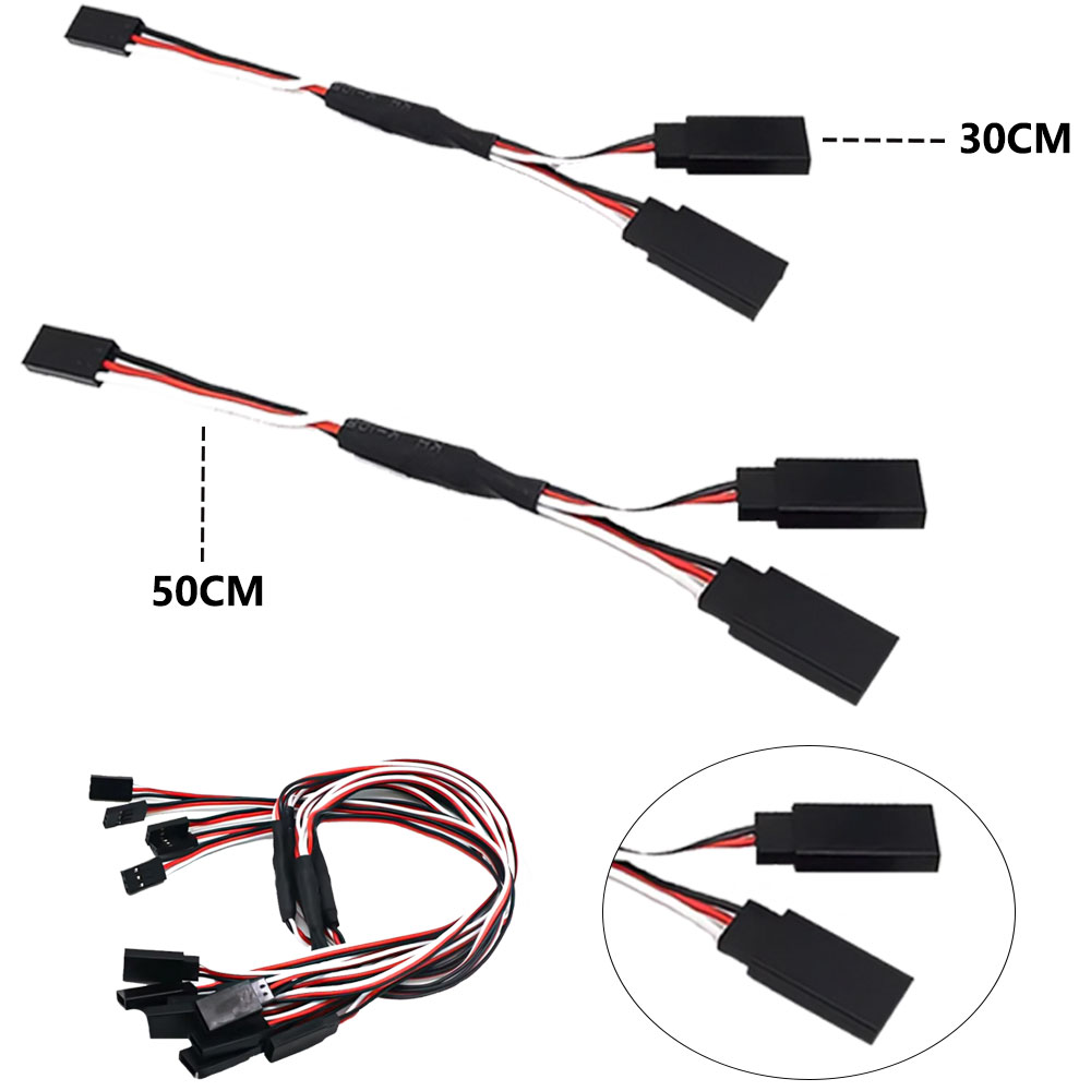 Rc Helicopter Battery - 5/8/10개 RC 서보 Y 연장 케이블