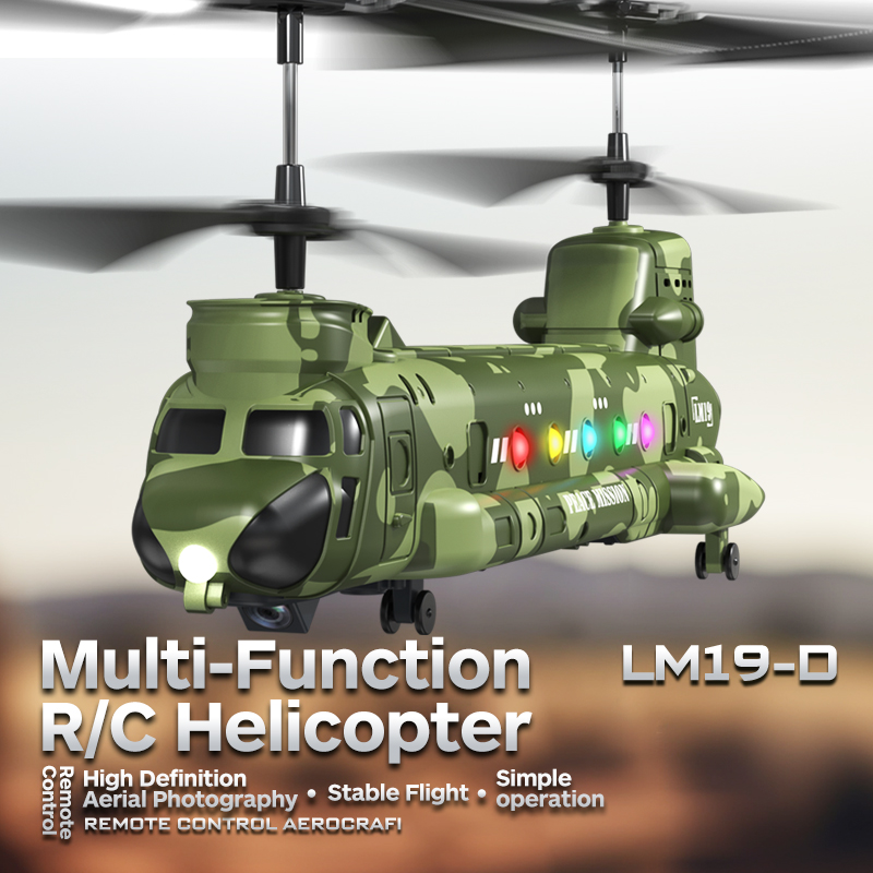 Rc Helicopter Nitro - RC 헬리콥터 LM19-D LED 조명 480P