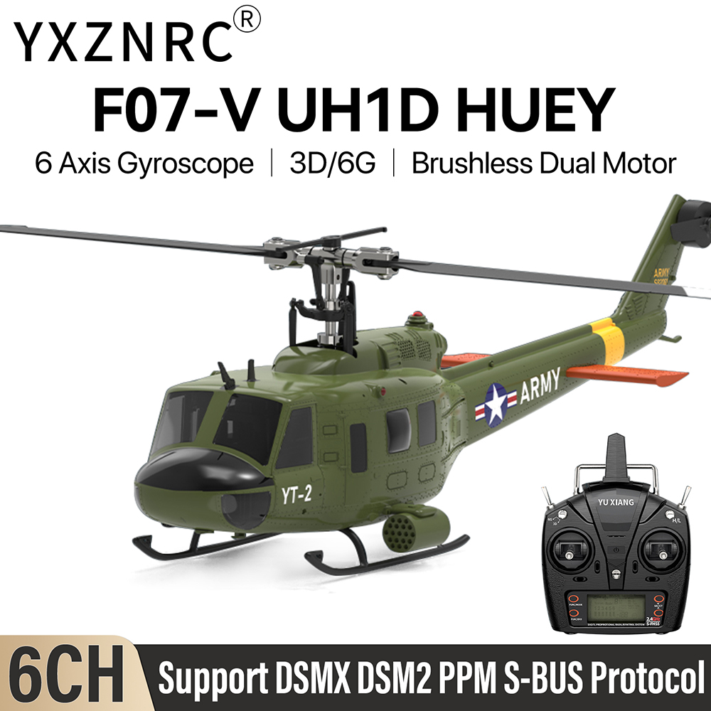 Rc Helicopter Gyro - 뉴 유샹 RC 헬리콥터 F07-V UH-1