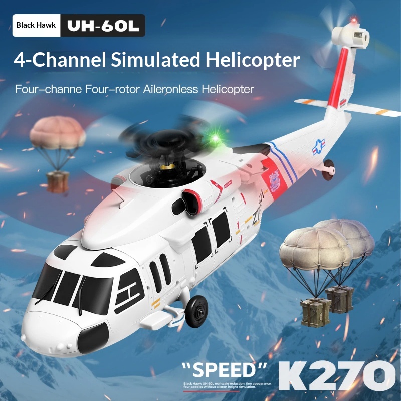 Rc Helicopter Gyro - Wltoys K270 블랙호크 Uh 60l 원격