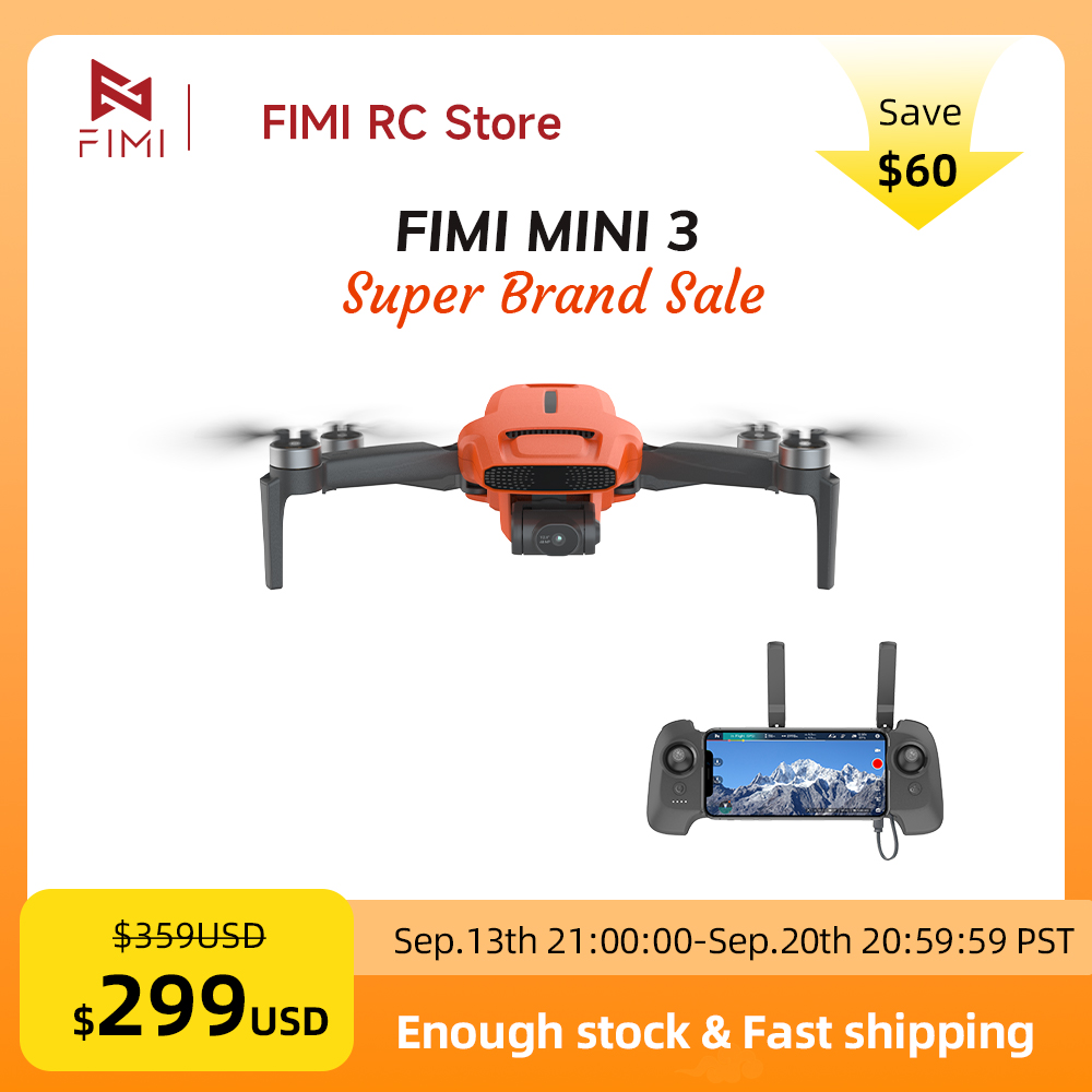 FIMI MINI 3 카메라 드론 4K 60fps 9k - Rc Helicopter Mini 리뷰 및 가격